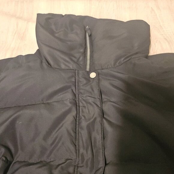 Style & Co Plus Size 24 W Black Down Filled Puffer Coat - Picture 2 of 10